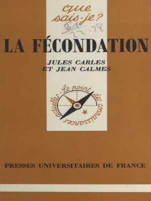 cover image of La fécondation